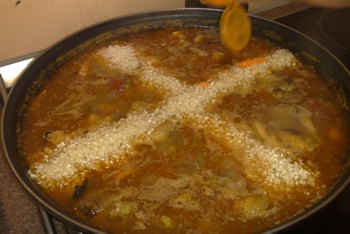 Paella (preparación)